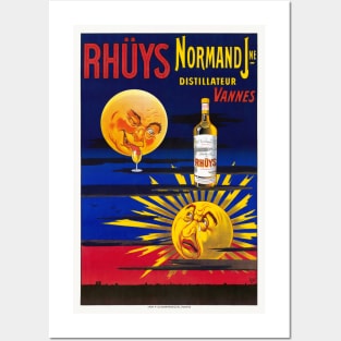 Rhüys Normand France Vintage Poster 1910 Posters and Art